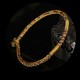 Handmade Gold Multicolored Rope Protection Braided Bracelet Anklet