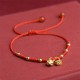 Lotus Pod Luck String Rope Anklet