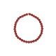 925 Sterling Silver Cinnabar Beads Blessing Anklet
