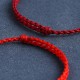 Handmade 999 Sterling Silver Rabbit Luck Bracelet Anklet