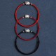 Handmade 999 Sterling Silver Rabbit Luck Bracelet Anklet
