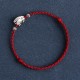 Handmade 999 Sterling Silver Rabbit Luck Bracelet Anklet