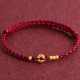 999 Gold Small Peace Buckle Luck Bracelet Anklet 999 Gold Small Peace Buckle Luck Bracelet Anklet