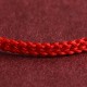 999 Gold Mini Bead Strength Braided Rope Anklet