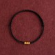 999 Gold Mini Three Beads Design Luck Bracelet Anklet 999 Gold Mini Three Beads Design Luck Bracelet Anklet