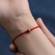 Natural Peach Wood Bead Ward Off Evil Spirits Bracelet Anklet