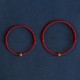 Natural Peach Wood Bead Ward Off Evil Spirits Bracelet Anklet