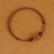 Peach Wood Peach Blossom Cinnabar Wealth Bracelet Anklet Peach Wood Peach Blossom Cinnabar Wealth Bracelet Anklet