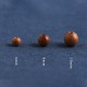 Natural Peach Wood Bead Ward Off Evil Spirits Bracelet Anklet