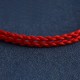 Natural Peach Wood Bead Ward Off Evil Spirits Bracelet Anklet
