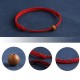 Natural Peach Wood Bead Ward Off Evil Spirits Bracelet Anklet