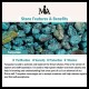 999 Gold Beads Turquoise Protection Bracelet Anklet