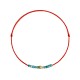 999 Gold Beads Turquoise Protection Bracelet Anklet