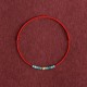 999 Gold Beads Turquoise Protection Bracelet Anklet