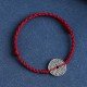 925 Sterling Silver Coin Protection Bracelet Anklet 925 Sterling Silver Coin Protection Bracelet Anklet