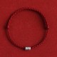 925 Sterling Silver Beads Protection Luck Bracelet Anklet
