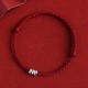925 Sterling Silver Beads Protection Luck Bracelet Anklet