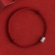 925 Sterling Silver Beads Protection Luck Bracelet Anklet