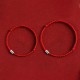 925 Sterling Silver Beads Protection Luck Bracelet Anklet