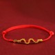 999 Gold Year of the Snake Luck Strength Bracelet Anklet