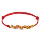 999 Gold Year of the Snake Luck Strength Bracelet Anklet