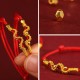 999 Gold Year of the Snake Luck Strength Bracelet Anklet