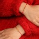 999 Gold Year of the Snake Luck Strength Bracelet Anklet