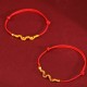 999 Gold Year of the Snake Luck Strength Bracelet Anklet