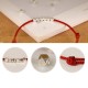 925 Sterling Silver Red String Braid Anklet