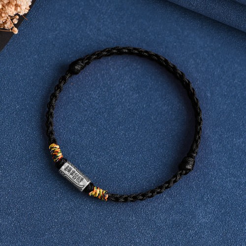 Handmade 925 Sterling Silver Everything Goes Well Protection Bracelet Anklet Handmade 925 Sterling Silver Everything Goes Well Protection Bracelet Anklet