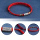 Handmade 925 Sterling Silver Everything Goes Well Protection Bracelet Anklet Handmade 925 Sterling Silver Everything Goes Well Protection Bracelet Anklet