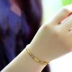 Handmade Gold Multicolored Rope Protection Braided Bracelet Anklet