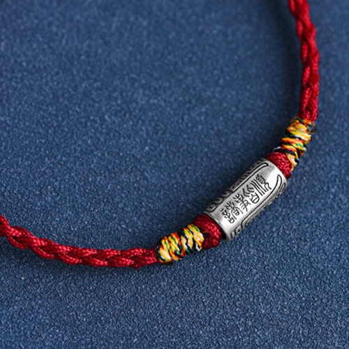 Handmade 925 Sterling Silver Everything Goes Well Protection Bracelet Anklet Handmade 925 Sterling Silver Everything Goes Well Protection Bracelet Anklet