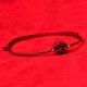 Natural Cinnabar Four Leaf Clover Blessing Bracelet Anklet Natural Cinnabar Four Leaf Clover Blessing Bracelet Anklet