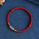Handmade 925 Sterling Silver Everything Goes Well Protection Bracelet Anklet Handmade 925 Sterling Silver Everything Goes Well Protection Bracelet Anklet
