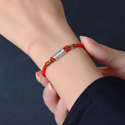 Handmade 925 Sterling Silver Everything Goes Well Protection Bracelet Anklet Handmade 925 Sterling Silver Everything Goes Well Protection Bracelet Anklet