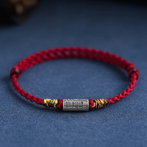 Handmade 925 Sterling Silver Everything Goes Well Protection Bracelet Anklet Handmade 925 Sterling Silver Everything Goes Well Protection Bracelet Anklet