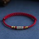 Handmade 925 Sterling Silver Everything Goes Well Protection Bracelet Anklet Handmade 925 Sterling Silver Everything Goes Well Protection Bracelet Anklet
