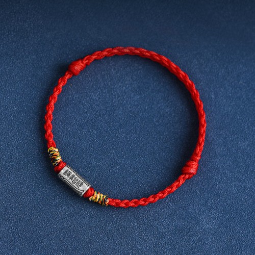 Handmade 925 Sterling Silver Everything Goes Well Protection Bracelet Anklet Handmade 925 Sterling Silver Everything Goes Well Protection Bracelet Anklet
