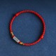 Handmade 925 Sterling Silver Everything Goes Well Protection Bracelet Anklet Handmade 925 Sterling Silver Everything Goes Well Protection Bracelet Anklet