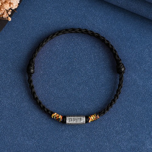 Handmade 925 Sterling Silver Everything Goes Well Protection Bracelet Anklet Handmade 925 Sterling Silver Everything Goes Well Protection Bracelet Anklet