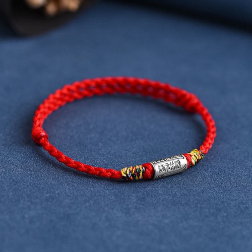 Handmade 925 Sterling Silver Everything Goes Well Protection Bracelet Anklet Handmade 925 Sterling Silver Everything Goes Well Protection Bracelet Anklet