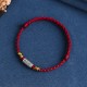 Handmade 925 Sterling Silver Everything Goes Well Protection Bracelet Anklet Handmade 925 Sterling Silver Everything Goes Well Protection Bracelet Anklet