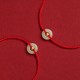 999 Gold Bead Peace Buckle Hetian Jade Bracelet Anklet