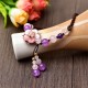 Natural Amethyst Rose Quartz Lucky Healing Anklet