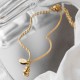 18k Gold Lucky Gourd Wealth Buckle Anklet