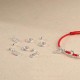 925 Sterling Silver Auspicious Clouds Peace Buckle Bracelet Anklet