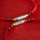 925 Sterling Silver Koi Fish Cinnabar Wealth Bracelet Anklet