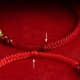 925 Sterling Silver Koi Fish Cinnabar Wealth Bracelet Anklet