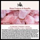 Natural Amethyst Rose Quartz Lucky Healing Anklet